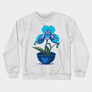 Potted Orchid Crewneck Sweatshirt